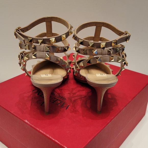 VALENTINO Kitten Heel Rockstuds 39 - Picture 5 of 7